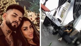 ULTIMELE IMAGINI cu Valentina &icirc;n viață. T&acirc;năra, surprinsă chiar &icirc;n frizeria la care lucra Vlad. Fata părea relaxată și nimic nu prevestea tragedia ce urma să se &icirc;nt&acirc;mple / FOTO