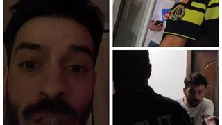 VIDEO David Pușcaș a chemat Poliția în toiul nopții! A ÎNCREMENIT când a văzut cine îi bătea la ușă. CE AU GĂSIT oamenii legii când au ajuns la locuință: "Nu cred! Ce caută la mine? De unde are adresa? Îi fac plângere, o să..."