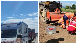 Detalii despre femeia de 30 de ani care a murit după ce a fost prinsă în freza unui tractor. Ce s-a întâmplat în primele minute de la APELUL 112 și ce au descoperit anchetatorii LA FAȚA LOCULUI: "Ar fi căzut în..."