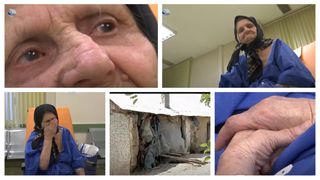 O bătrână de 84 de ani, la mila spitalului, după ce a fost abandonată de cei 9 copii