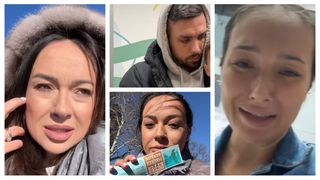 Vlăduța Lupău, &icirc;n lacrimi, din America. Soțul artistei, rămas cu cei mici &icirc;n țară, a ajuns cu mezinul familiei la spital:"Sunt norocos din cale afară."