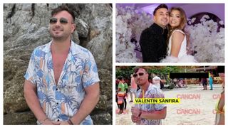 Valentin Sanfira iubește din nou?! Interpretul de muzică populară a fost surprins &icirc;n vacanță &icirc;n prezența unei domnișoare misterioase