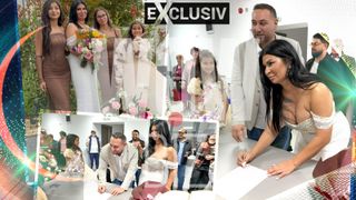 EXCLUSIV | Ramona Manole a spus marele DA! Imagini spectaculoase de la cununia civilă a artistei cu Paris, alesul inimii ei