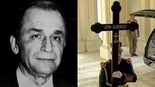 Detaliul observat pe crucea lui Ion Iliescu! Lipsa de pe simbolul funerar face lumină în tot ceea ce s-a speculat despre fostul președinte al României