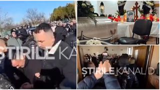 VIDEO Tatăl lui Mario, adus la capelă sub escortă. Ținut de forțele de ordine, bărbatul &icirc;și strigă durerea: &bdquo;Mario, unde ești? Mario, de ce m-ai lăsat&hellip;&rdquo;