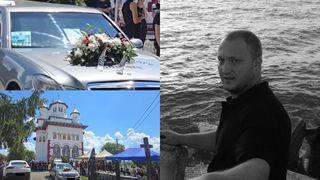 Imagini greu de privit de la &icirc;nmorm&acirc;ntarea lui Alexandru Neacșu! Medicul rezident găsit mort la Spitalul Floreasca a fost condus pe ultimul drum: &bdquo;O mare durere&rdquo;