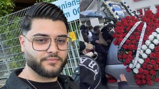 Scene cutremurătoare la &icirc;nmorm&acirc;ntarea lui Gabriel, t&acirc;nărul de 25 de ani mort &icirc;n spitalul din Buzău! Au apărut după ce a fost condus la groapă și toată lumea a rămas &icirc;nmărmurită. Toți au scos telefoanele să filmeze