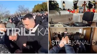 VIDEO Tatăl lui Mario, adus la capelă sub escortă. Ținut de forțele de ordine, bărbatul &icirc;și strigă durerea: &bdquo;Mario, unde ești? Mario, de ce m-ai lăsat&hellip;&rdquo;