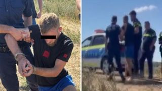 Fugarul care a furat o mașină din Bulgaria, prins pe un c&acirc;mp din Dolj! &Icirc;n cursa nebună, bărbatul rănise 2 agenţi