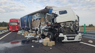 Circulația pe DEx12 &icirc;nchisă temporar. Un grav eveniment rutier a avut loc &icirc;ntre Oarja și Pitești