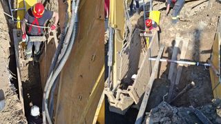 Un bărbat s-a stins din viață după ce a fost prins sub un mal de păm&acirc;nt. Echipele de prim-ajutor l-au scos de la patru metri ad&acirc;ncime