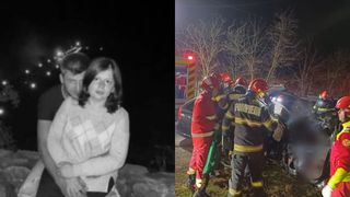 Ei sunt Diana și George, cei doi soți care și-au pierdut viața în Bacău, după un impact violent dintre două mașini. Tânăra de 27 de ani era însărcinată