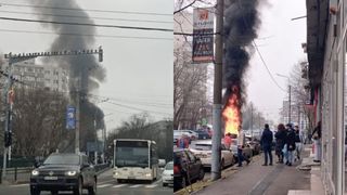 BREAKING NEWS Mașini cuprinse de foc, în sectorul 6. Doi soți au rămas captivi într-o mașină electrică. Din păcate, femeia și-a pierdut viața