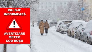 Mesaj RO-Alert de ninsori pentru București! Centura Capitalei a fost închisă, iar șapte aeronave au fost reținute la sol pe Aeroportul Otopeni