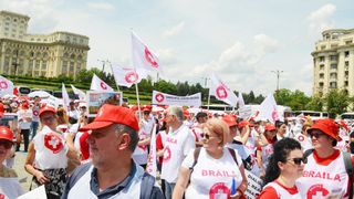 Este grevă japoneză &icirc;n spitalele din Rom&acirc;nia din cauza legii salarizării. Sindicaliștii amenință cu grevă generală