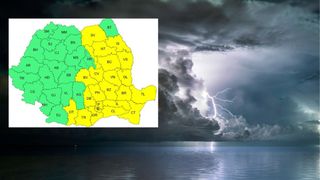 ANM a emis o avertizare Cod galben de instabilitate amosferică. Este vizat și Bucureștiul