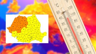 Este cod portocaliu și galben de caniculă &icirc;n Rom&acirc;nia. Medicul Tudor Ciuhodaru: &bdquo;O simplă bucată de carton și niște apă pot salva o viață&rdquo;