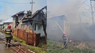 Unsprezece case au fost cuprinse foc &icirc;n județul Vrancea. A fost emis un mesaj Ro-Alert