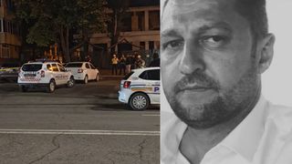 Un polițist &icirc;n v&acirc;rstă de 50 de ani a fost &icirc;njunghiat de propriul fiu &icirc;n plină stradă, &icirc;n Piatra Neamț