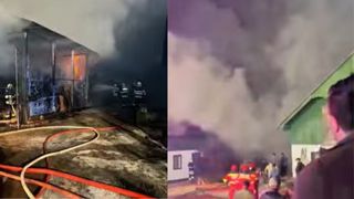 Clipe de coșmar la o mănăstire de maici din Suceava! &Icirc;ntreaga &icirc;ncăpere a fost cuprinsă de foc
