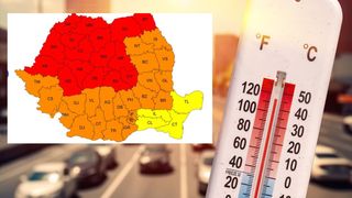ANM a emis primul cod roșu de caniculă din acest sezon. Temperaturile vor urca la 40 de grade Celsius