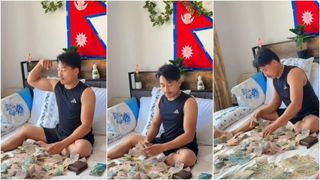Un nepalez care lucrează &icirc;n Rom&acirc;nia a arătat pe TikTok c&acirc;ți bani a c&acirc;știgat: &bdquo;Bravo lui! Ăia sunt bani munciți!&rdquo;