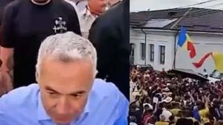 Cum a fost regizată vizita lui Călin Georgescu la Izbiceni. Primar: "Au fost aduși cu autocarele AUR. Și-au luat legumele și au plecat”