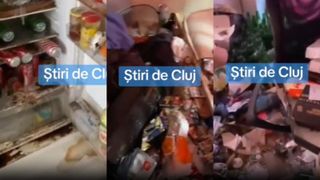 Imagini de groază dintr-un apartament din Cluj. Chiriașii au plecat pe ascuns după ce au distrus tot: &bdquo;Am crezut că avem cadavre&rdquo;