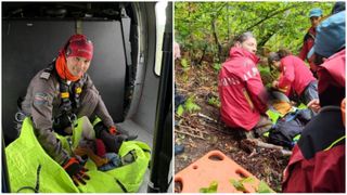 Cine l-a găsit pe Alexandru, copilul dispărut &icirc;n Sibiu. A cobor&acirc;t din elicopter cu troliul și a stat cu el p&acirc;nă au ajuns salvatorii