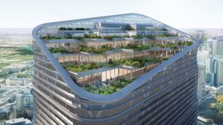 Un turn zgârie-nori nou a devenit cea mai înaltă clădire de lemn din lume. Ce record mondial a depășit și cum arată Atlassian