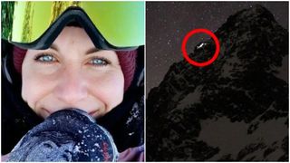 Momentul în care un alpinist și-a lăsat iubita să moară de frig pe un munte din Austria a fost surprins de o cameră web