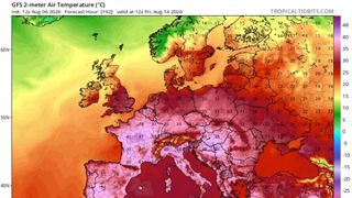 Al cincilea val de caniculă va sufoca Europa săptăm&acirc;na viitoare. HARTA domului de căldură care va aduce p&acirc;nă la 42 de grade Celsius