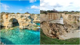 Celebrul Arc al &Icirc;ndrăgostiților din Italia s-a prăbuşit din cauza unei furtuni chiar de Sf&acirc;ntul Valentin