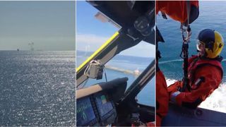 O navă a fost lovită de drone și s-a scufundat &icirc;n Marea Neagră, l&acirc;ngă platforma Pescăruș a Petrom. Doi membri ai echipajului au murit