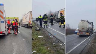 Accident teribil pe E70: șase oameni au murit, alți nouă primesc &icirc;ngrijiri medicale. Traficul &icirc;n zonă e complet blocat