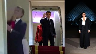 Emmanuel Macron îi dădea mesaje unei cunoscute actrițe, iar Brigitte l-a prins: Atunci l-a plesnit în avion, dezvăluie o carte nouă