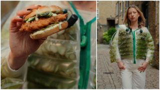 KFC a creat geaca umplută cu saramură și castraveți murați, ca să anunțe un nou produs &icirc;n meniu