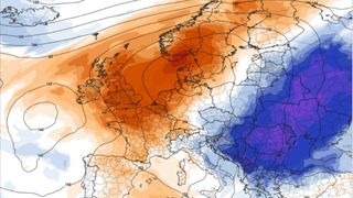 Iarna se &icirc;ntoarce &icirc;n mai: Blocajul atmosferic Omega aduce minime de -5 grade &icirc;n Europa. Rom&acirc;nia va fi afectată și ea