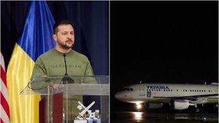 Avionul lui Zelenski a fost la un pas să fie lovit de o dronă după decolarea din Moldova spre Oslo. Anunțul premierului Norvegiei