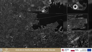 &rdquo;Un obiect deosebit de interesant&rdquo;. Un satelit-spion polonez a surprins noua armă pe care China o construiește &icirc;ntr-un port