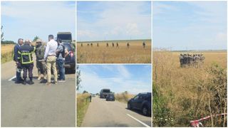 La Padina se caută resturile dronei dobor&acirc;te de avionul F-16. Sunt zeci de militari și jandarmi implicați, toată zona a fost izolată