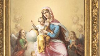 O icoană pictată de Nicolae Grigorescu s-a vândut la un preț record. Povestea picturii „Maica Domnului cu Pruncul”