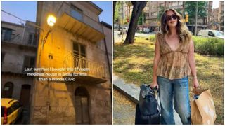 O t&acirc;nără care a cumpărat o casă cu 17 camere &icirc;n Sicilia cu banii de-o mașină spune c&acirc;t au costat-o renovările și dacă a meritat efortul