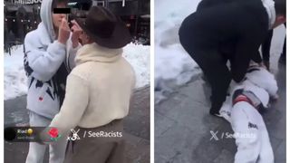 Influencerul american Adonis Live, reținut de polițiști după ce a lovit un t&acirc;năr &icirc;n Piața Romană, &icirc;n timpul unui transmisiuni &icirc;n direct pe TikTok