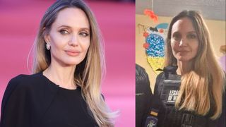 Angelina Jolie, vizită surpriză la Herson, în sudul Ucrainei. A mers la o maternitate şi la un spital pentru copii
