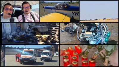 Descoperire bizară la 300 de m de la locul prăbușirii avionului în Arad. Ce ipoteze au acum anchetatorii