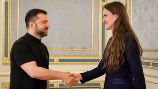 Oana Țoiu s-a întâlnit la Kiev cu Volodimir Zelenski. Despre ce au discutat cei doi