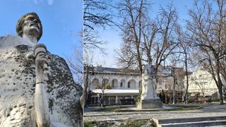 Cum &icirc;l mai venerează rom&acirc;nii contemporani pe Mihai Eminescu, de Ziua Culturii Naționale. Cazul Galați: vandalizat, băgat &icirc;n ritualuri satanice, m&acirc;njit cu chimicale