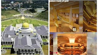 Imagini cu cea mai mare casă din lume. Palatul are 1.788 de camere și 257 de băi. Cine locuiește &icirc;n reședința spectaculoasă