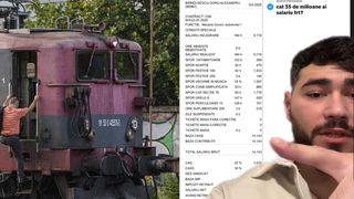 Un tânăr mecanic CFR și-a postat fluturașul pe TikTok: „Nu este nevoie să pleci în străinătate”